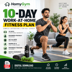 10-Day Work-at-Home Fitness Plan